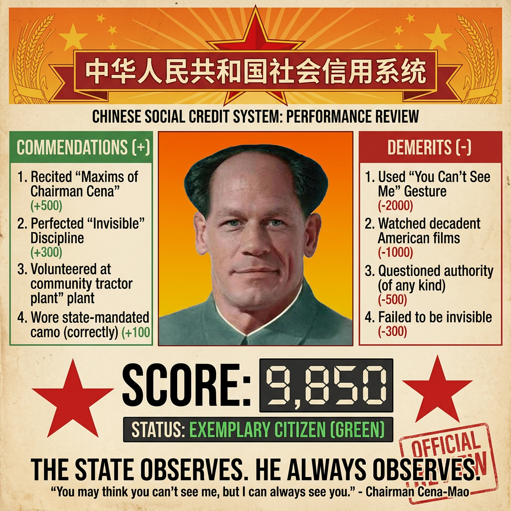 Social credit performance review